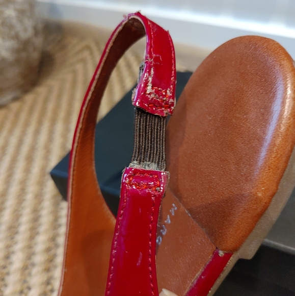 Marc Jacobs mouse leather sling back flats - Picture 5 of 8